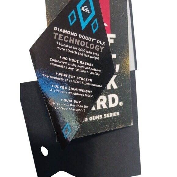 Quiksilver Young Guns Mens Swim Trunks Boardshorts Plaid Multicolor Size 34 - Picture 12 of 13